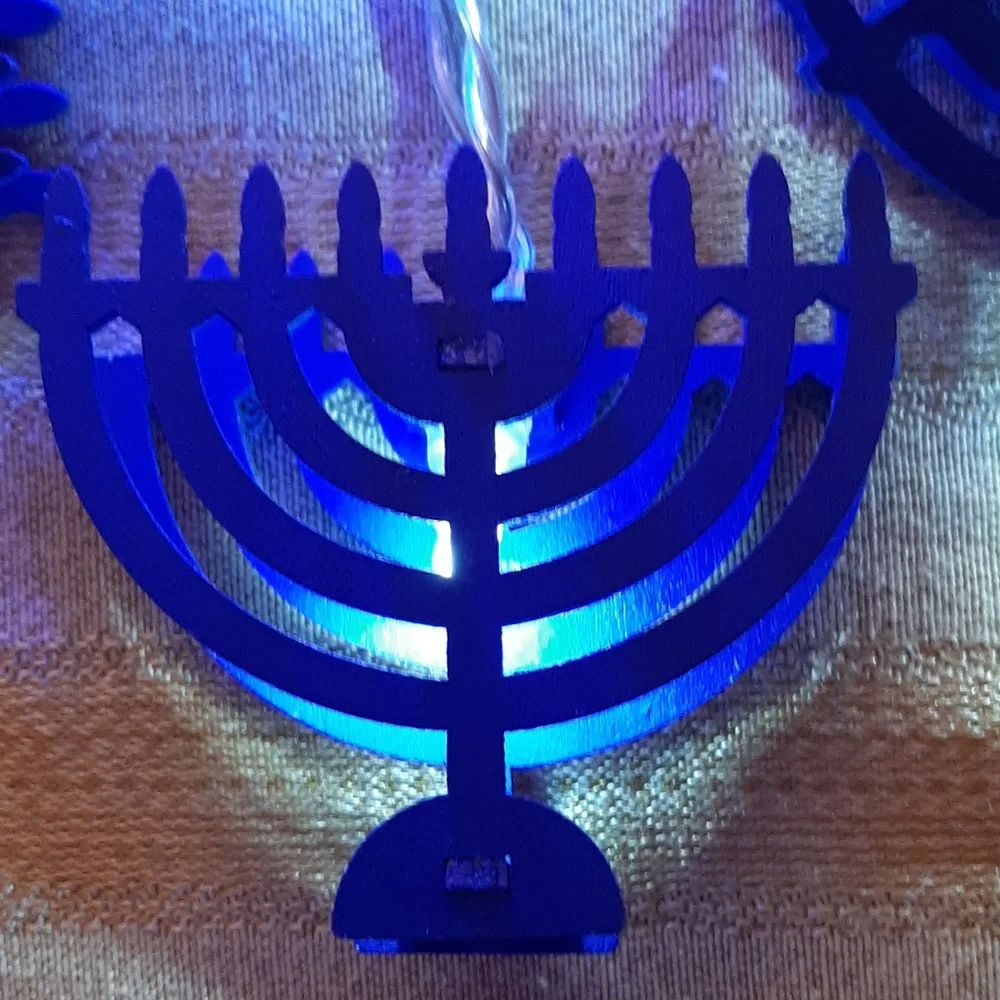 Hanukkah 🕎 String Lights- Yeshua, 